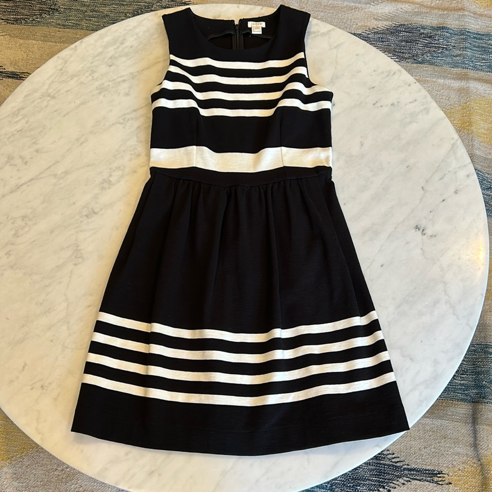 J. Crew Striped Dress
